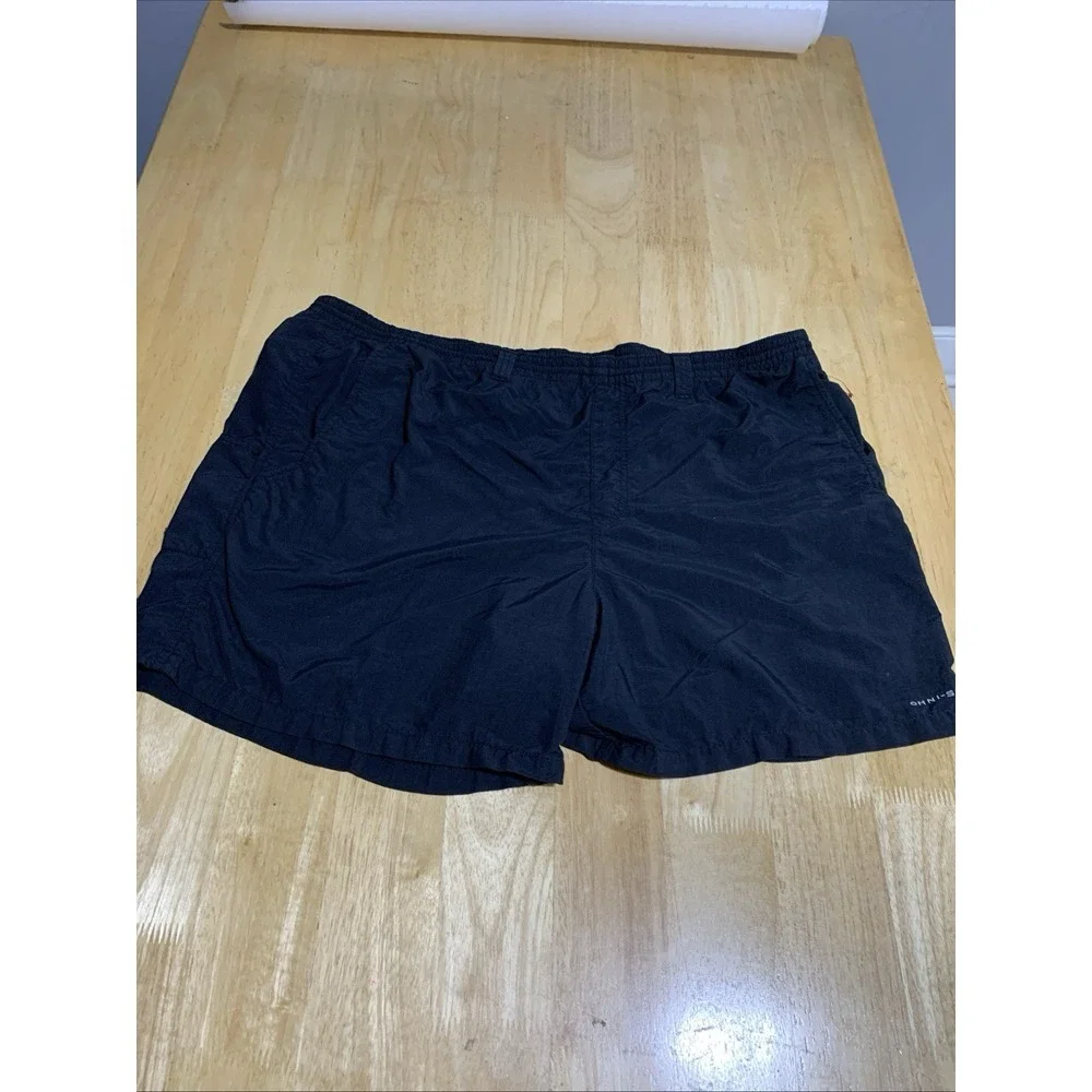 Columbia Shorts Mens 2XL Black PFG Omni Shade Outdoor